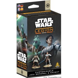 SW Légion: Customizable Jedi General and Knight 