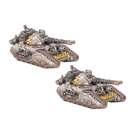 Legions-Imperialis-Fellblade-Glaive-Super-Heavy-Tank-x2-Figurines