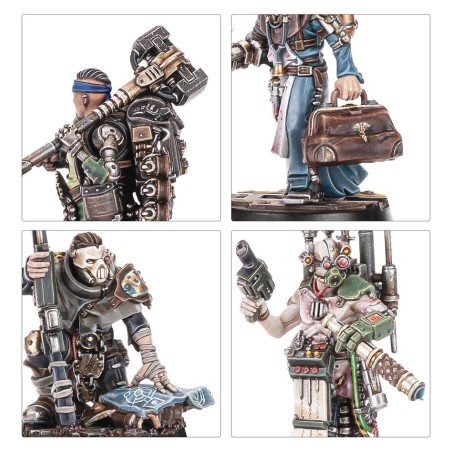Necromunda: Underhive Hangers-On (x6 Figurines)