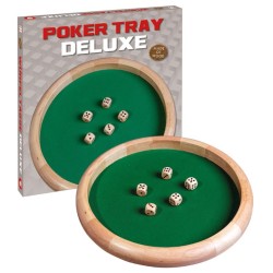 Piste de Dés de Luxe 45cm et 5 Dés