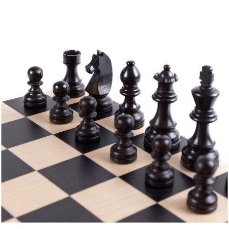 Jeux Echecs: Plateau Luxe Sans Bord T5