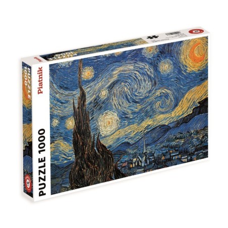 Puzzle: Van Gogh - Nuit Etoilée (x1000)