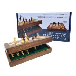 Jeux Echecs: Echiquier Pliant (30cm)