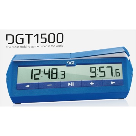 Jeux Echecs: Pendule DGT1500 Bleu