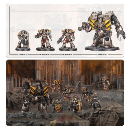The-Horus-Heresy-Groupe-de-Combat-dassaut-de-Siege-Legiones-Astartes-x23-Figurines