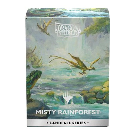 Pochettes-Dragon-Shield-Misty-Rainforest-Art