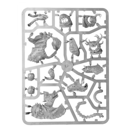 Maggotkin-of-Nurgle-Fer-de-Lance-Cellule-Bubonique-x18-Figurines