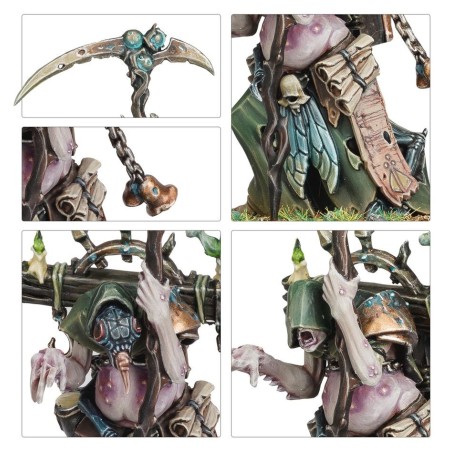 Maggotkin-of-Nurgle-Fer-de-Lance-Cellule-Bubonique-x18-Figurines