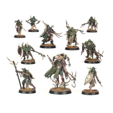 Maggotkin-of-Nurgle-Fer-de-Lance-Cellule-Bubonique-x18-Figurines