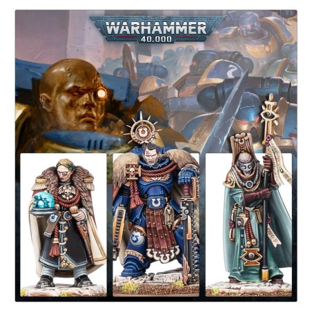 Space-Marine-Capitaine-Titus-Les-Gardiens-d-Ultramar-x7-Figurines