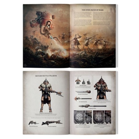 The-Horus-Heresy-Journal-Tactica-Skitarii-Steel-Hand-of-Mars-Anglais