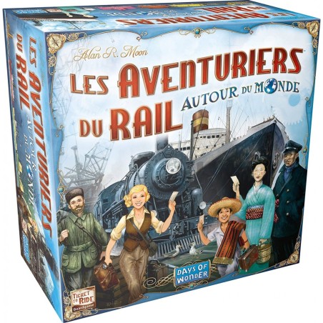 Jeux de Société: Les Aventuriers du Rail - Autour du monde