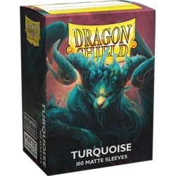 Pochettes: Dragon Shield Matte Turquoise