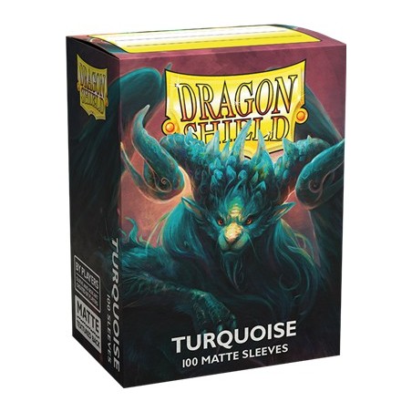 Pochettes: Dragon Shield Matte Turquoise