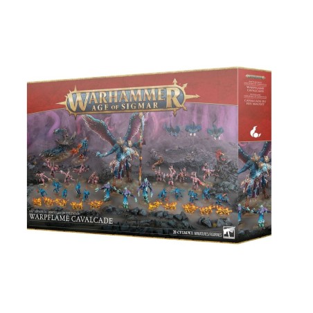 Disciples-of-Tzeentch-Battleforce-Cavalcade-de-Feu-Maudit-x40-Figurines