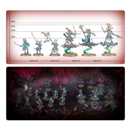 Disciples-of-Tzeentch-Avant-Garde-Troupe-de-Guerre-de-Tzaangor-x17-Figurines