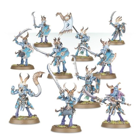 Disciples-of-Tzeentch-Avant-Garde-Troupe-de-Guerre-de-Tzaangor-x17-Figurines