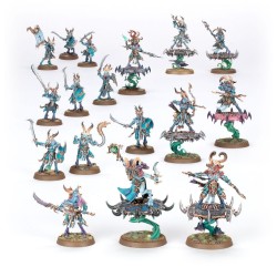 Disciples-of-Tzeentch-Avant-Garde-Troupe-de-Guerre-de-Tzaangor-x17-Figurines