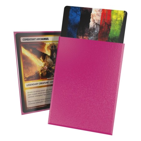 Pochettes-100-Proteges-Cartes-Cortex-Standard-Rose