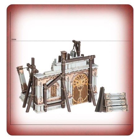 Décor: Maison en Chantier avec Treuil