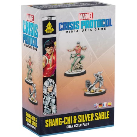 Marvel: Shang-Chi & Silver Sable (x2 Figurines)