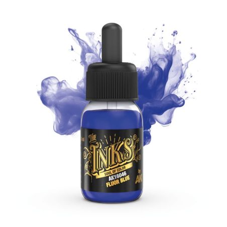 AK: Inks Fluor Blue (30ml)