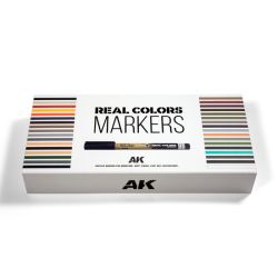 Ak: Coffret Real Colors Markers (34 teintes)