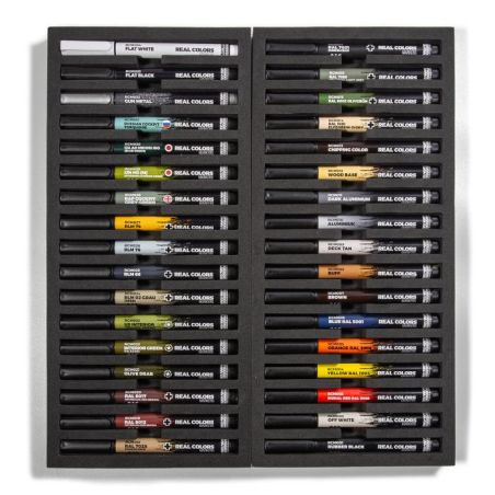 Ak: Coffret Real Colors Markers (34 teintes)