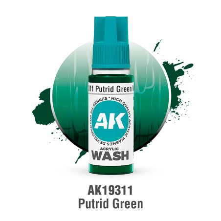 AK: Putrid Green Wash (18ml)