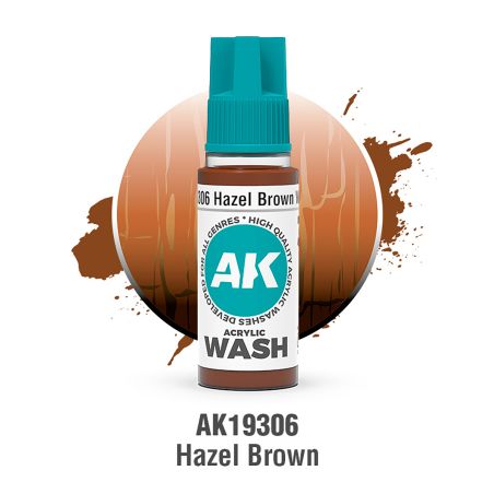 AK: Hazel Brown Wash (18ml)