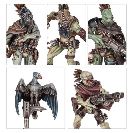 T'au Empire: Patrouille Kroot (x17 Figurines)