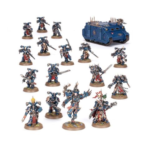 Chaos Space Marines: Patrouille Nightlords (x17 Figurines)