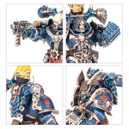 Chaos Space Marines: Patrouille Nightlords (x17 Figurines)