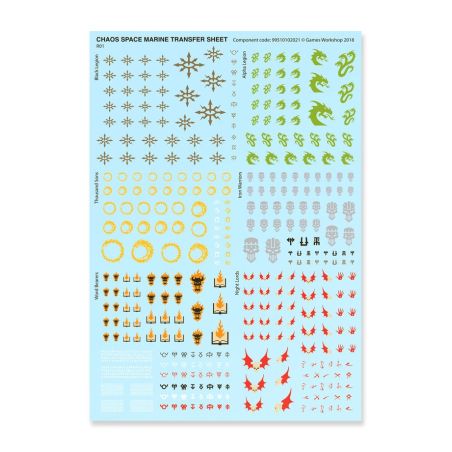 Chaos Space Marines: Patrouille Nightlords (x17 Figurines)