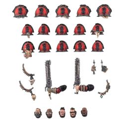 Chaos Space Marines: Amélioration et Décalcomanies Red Corsair