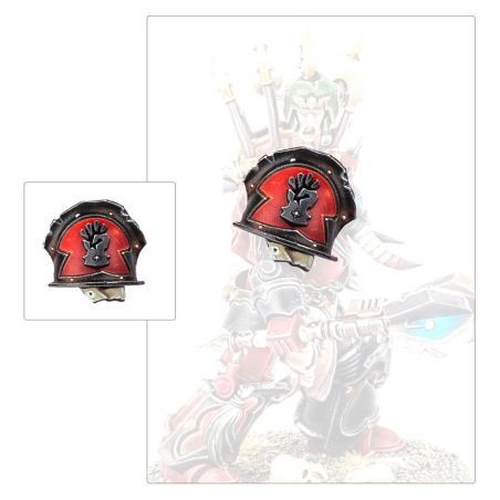 Chaos Space Marines: Amélioration et Décalcomanies Red Corsair