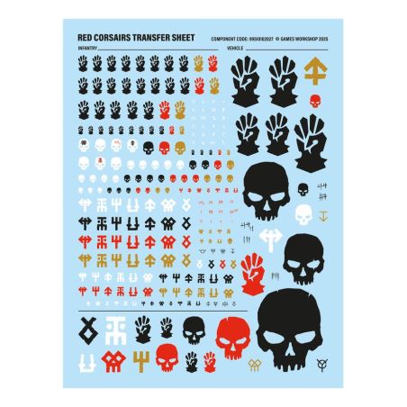 Chaos Space Marines: Amélioration et Décalcomanies Red Corsair