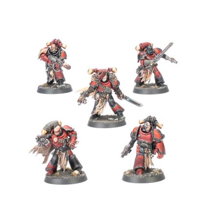 Chaos Space Marines: Pillards Red Corsair (x5)