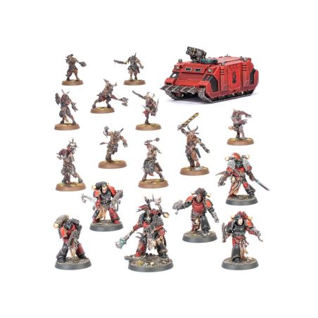 Chaos Space Marines: Patrouille Red-Corsair (x17 Figurines)