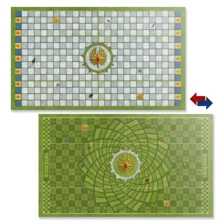 BloodBowl: Hauts Elfe Terrain et Fosses Double Face