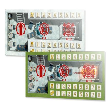 BloodBowl: Hauts Elfe Terrain et Fosses Double Face