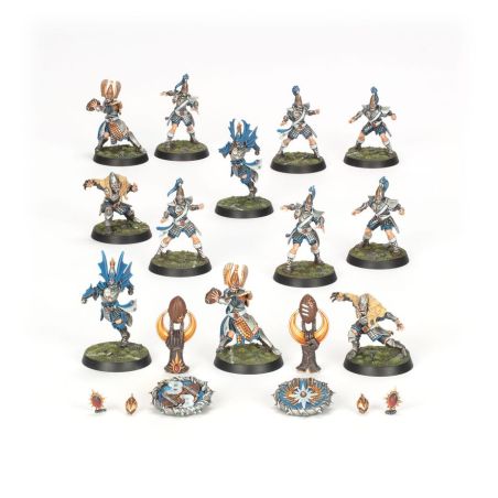 BloodBowl: The Caledor Dragons - Hauts Elfe (x12) Figurines)