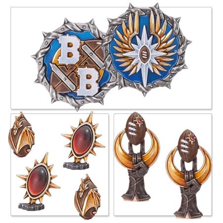 BloodBowl: The Caledor Dragons - Hauts Elfe (x12) Figurines)