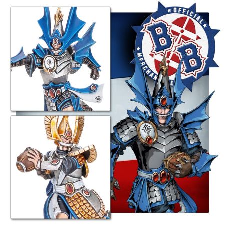 BloodBowl: The Caledor Dragons - Hauts Elfe (x12) Figurines)