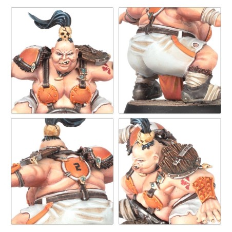 BloodBowl Fw: Renforts d'Equipe d'Ogres (x4)
