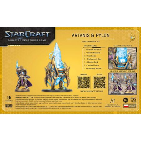 Starcraft: Protoss Artanis Hero Expension Set (x2 Figurines) (Anglais)