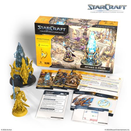 Starcraft: Protoss Artanis Hero Expension Set (x2 Figurines) (Anglais)