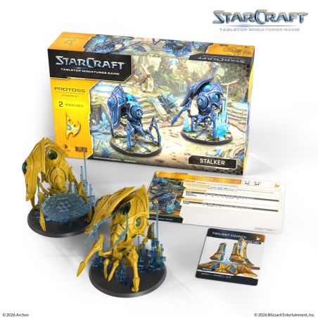 Starcraft: Protoss Stalker Expension Set (x2 Figurines) (Anglais)