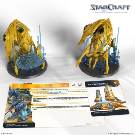 Starcraft: Protoss Stalker Expension Set (x2 Figurines) (Anglais)