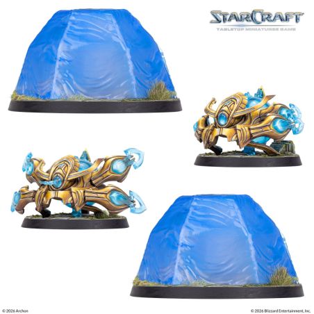 Starcraft: Protoss Sentry Expension Set (x4 Figurines) (Anglais)